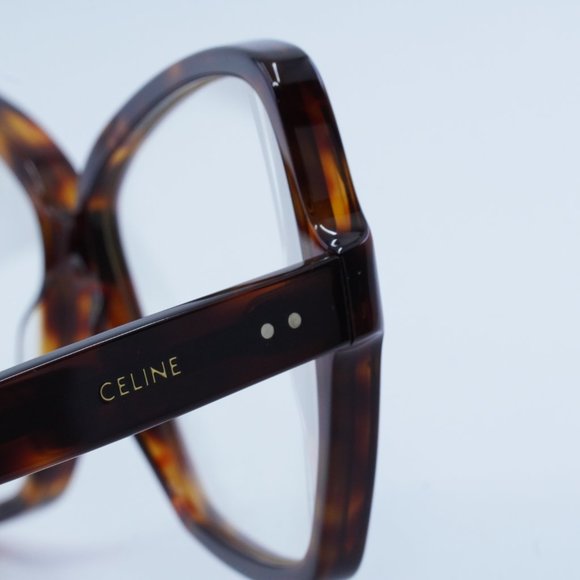 NEW CELINE CL40064I 052 HAVANA EYEGLASSES - Picture 7 of 10